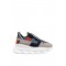 Sneakers VERSACE, Chain Reaction V2 Albastru Rosu, Multicolor