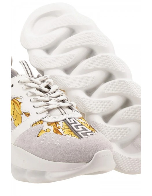 Sneakers Versace Chain Reaction V2 Grey Barocco - 10215761A159532W110