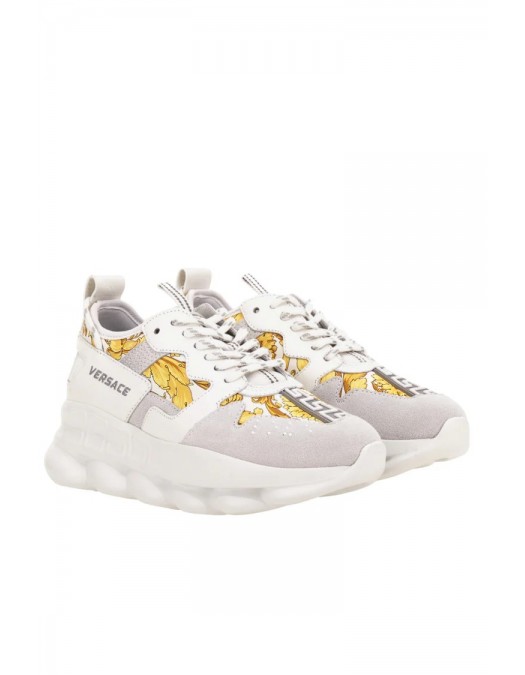 Sneakers Versace Chain Reaction V2 Grey Barocco - 10215761A159532W110