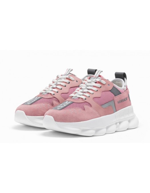 Sneakers Versace, Chain Reaction V2 ‘Logo Pink’ - 10215761A16192IT6PD10