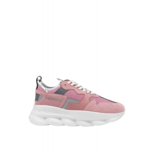 Sneakers Versace, Chain Reaction V2 ‘Logo Pink’
