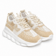 Sneakers VERSACE, Chain Reaction V2 Jacard, Cream - 10215761A18680IT6KB60