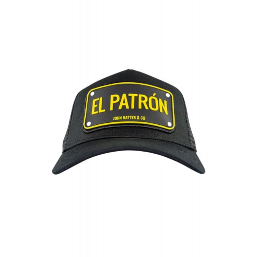 Sapca JOHN HATTER & CO, El  Patron Black