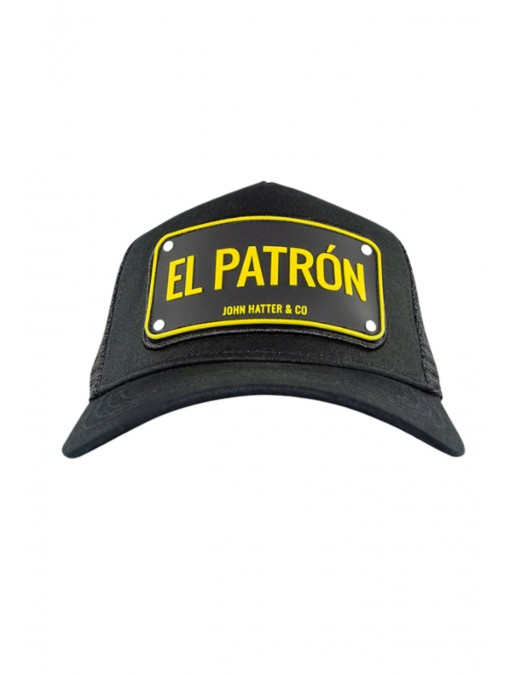 Sapca JOHN HATTER & CO, El  Patron Black - 11001