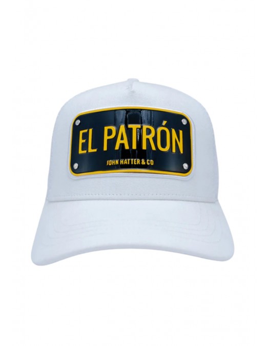 Sapca JOHN HATTER & CO, El Patron White - 11003