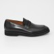 Loafers ROSSI, Timeless Elegance, Minimalist Details, Black - 1102NERO