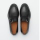 Loafers ROSSI, Timeless Elegance, Minimalist Details, Black - 1102NERO