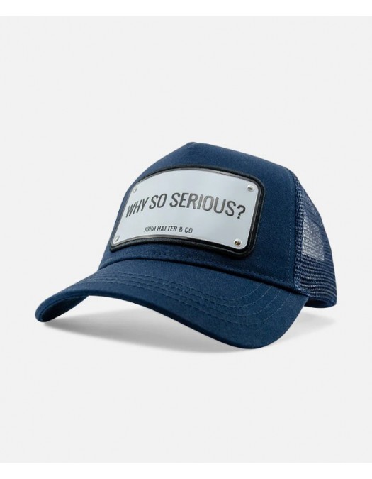 Sapca JOHN HATTER, Why so Serious? Navy - 11036