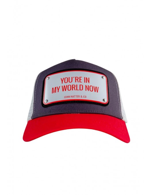 Sapca JOHN HATTER, YOU ARE IN MY WORLD NOW - 11071