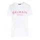 Tricou Balmain, White, Imprimeu colorat - 11350B019EAB Tricou Balmain, White, Imprimeu colorat - 11350B019EAB