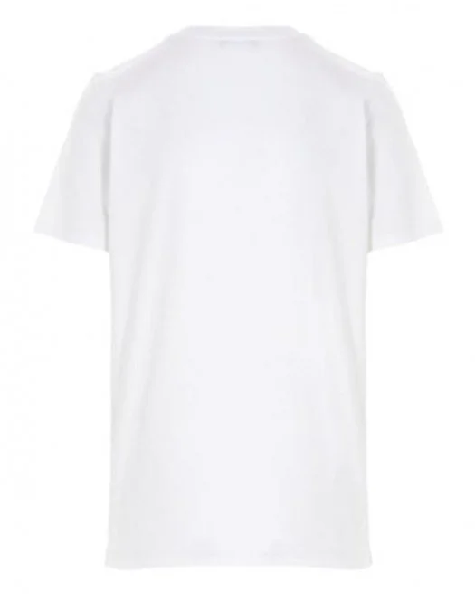 Tricou Balmain, White, Imprimeu colorat - 11350B019EAB Tricou Balmain, White, Imprimeu colorat - 11350B019EAB