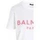 Tricou Balmain, White, Imprimeu colorat - 11350B019EAB Tricou Balmain, White, Imprimeu colorat - 11350B019EAB