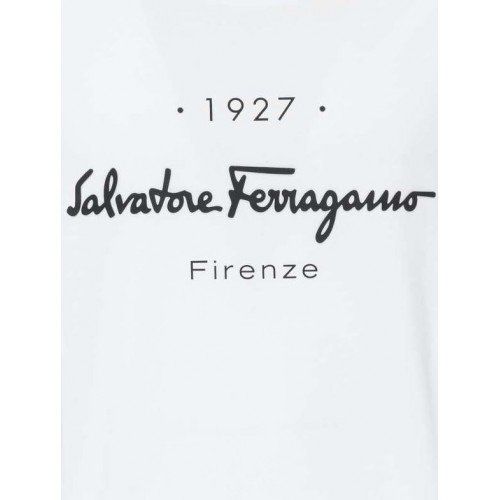 Tricou SALVATORE FERRAGAMO, Imprimeu Frontal
