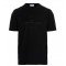 Tricou SALVATORE FERRAGAMO, Imprimeu Frontal, Negru