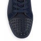 Sneakers CHRISTIAN LOUBOUTIN, Insertii metalice, Albastru - 1210308BL1U