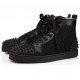 Sneakers Christian Louboutin, LOW SPIKES2, BLACK - 1210802B026