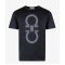 Tricou SALVATORE FERRAGAMO, Gancini Print, Black