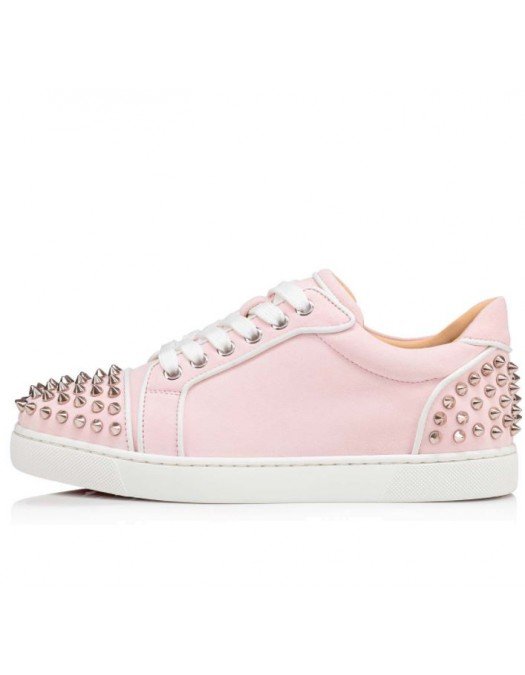 Sneakers Christian Louboutin, Pink, Cu tinte - 1220695P644