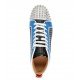 Sneakers Christian Louboutin, Lou Spikes Orlato Flat Multicolor - 1220774CMA3