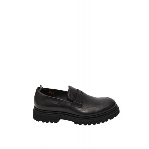 Loafers ROSSI, Classic Design, Black Loafers ROSSI, Classic Design, Black