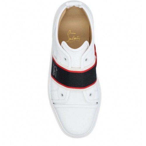 Sneakers Christian Louboutin, Adolescenza Sneakers, Alb