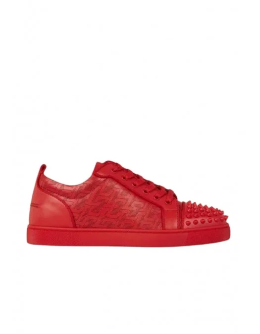 Sneakers Christian Louboutin, Louis Junior, Rosu - 1230206R2644