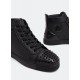 Sneakers Christian Louboutin, High Top Sneakers, Full Black - 1230673B026