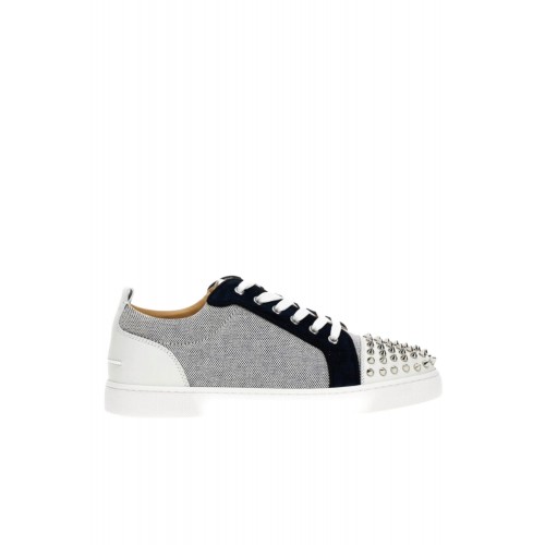 Sneakers Christian Louboutin,  Louis Junior Spikes, Bleu Sneakers Christian Louboutin,  Louis Junior Spikes, Bleu