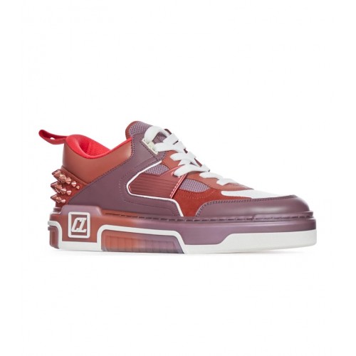 Sneakers Christian Louboutin, Astroloubi Flat, Red, Purple Sneakers Christian Louboutin, Astroloubi Flat, Red, Purple
