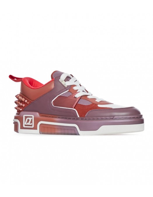 Sneakers Christian Louboutin, Astroloubi Flat, Red, Purple - 12500016809