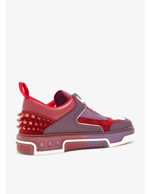 Sneakers Christian Louboutin, Astroloubi Flat, Red, Purple - 12500016809