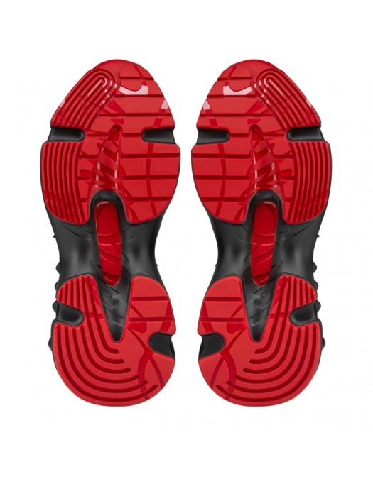 Sneakers Christian Louboutin, Black Trailnrun, Red Details - 1250009BK01 Sneakers Christian Louboutin, Black Trailnrun, Red Details - 1250009BK01