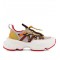 Sneakers Christian Louboutin, Trailnrun, Multicolor Detailes, Beige Grey