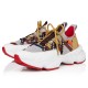 Sneakers Christian Louboutin, Trailnrun, Multicolor Detailes, Beige Grey - 12500116824