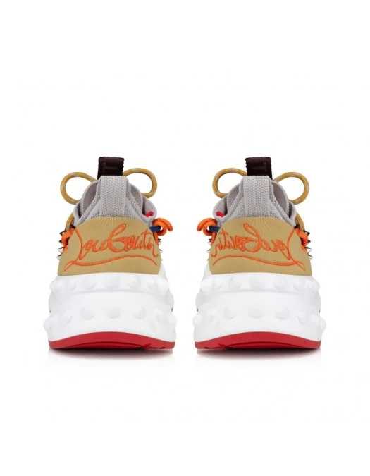 Sneakers Christian Louboutin, Trailnrun, Multicolor Detailes, Beige Grey - 12500116824 Sneakers Christian Louboutin, Trailnrun, Multicolor Detailes, Beige Grey - 12500116824