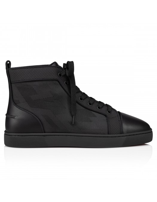 Sneakers Christian Louboutin, Louis, High Top, Men, Black - 1250201BK01