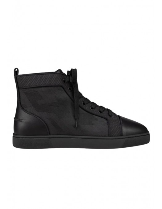 Sneakers Christian Louboutin, Louis, High Top, Men, Black - 1250201BK01