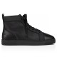 Sneakers Christian Louboutin, Louis, High Top, Men, Black - 1250201BK01