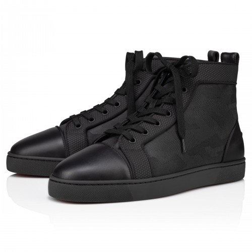 Sneakers Christian Louboutin, Louis, High Top, Men, Black Sneakers Christian Louboutin, Louis, High Top, Men, Black