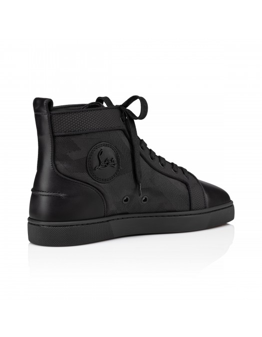 Sneakers Christian Louboutin, Louis, High Top, Men, Black - 1250201BK01