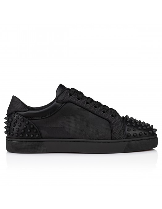 Sneakers Christian Louboutin, Seavaste 2 Orlato, Spikes, Black - 1250208B026