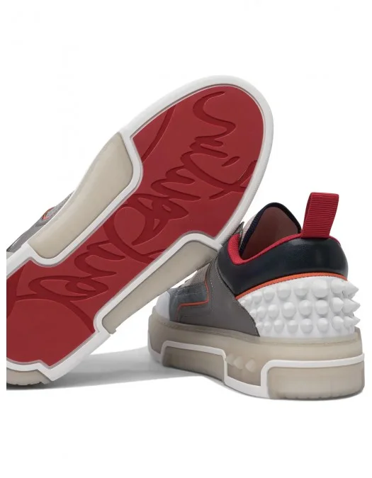 Sneakers Christian Louboutin, Slip On, Modern Design, Grey - 12505136981 Sneakers Christian Louboutin, Slip On, Modern Design, Grey - 12505136981