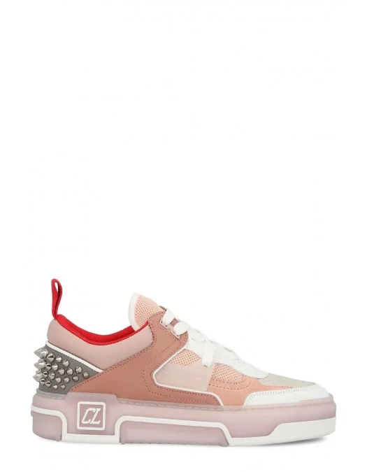 Sneakers Christian Louboutin, Panelled Low-Top, Light Pink - 12505146982 Sneakers Christian Louboutin, Panelled Low-Top, Light Pink - 12505146982