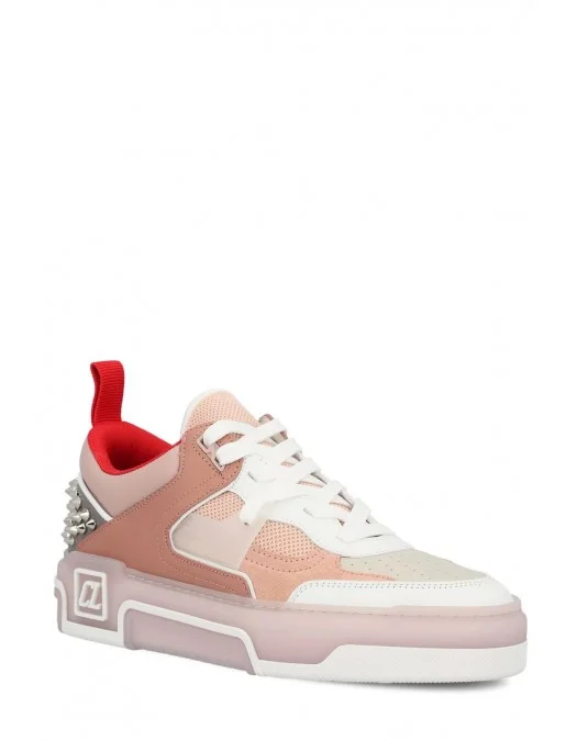 Sneakers Christian Louboutin, Panelled Low-Top, Light Pink - 12505146982 Sneakers Christian Louboutin, Panelled Low-Top, Light Pink - 12505146982