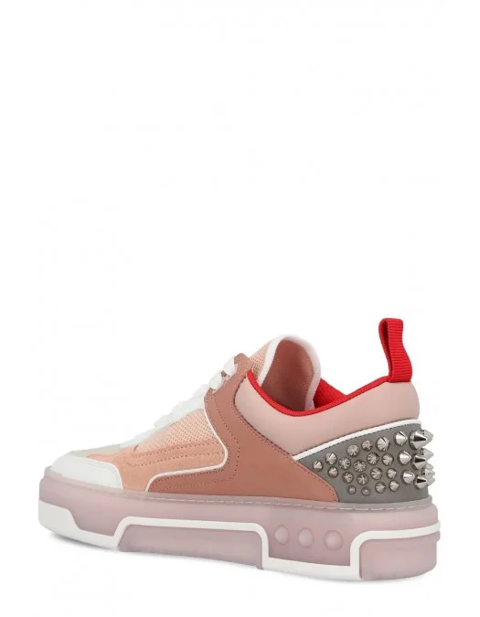Sneakers Christian Louboutin, Panelled Low-Top, Light Pink - 12505146982 Sneakers Christian Louboutin, Panelled Low-Top, Light Pink - 12505146982