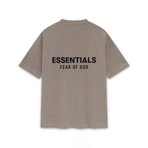 Tricou FEAR OF GOD, Classic Design, Logo, Beige Tricou FEAR OF GOD, Classic Design, Logo, Beige