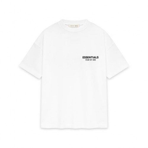Tricou FEAR OF GOD, Classic Design, Logo, White Tricou FEAR OF GOD, Classic Design, Logo, White