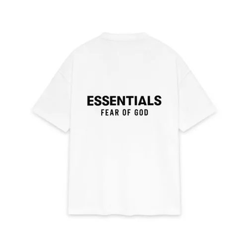 Tricou FEAR OF GOD, Classic Design, Logo, White