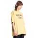 Tricou FEAR OF GOD, Logo Insert, Tri-Blend, Oversized, Amber - 125BT242003FAMBER