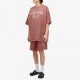 Tricou FEAR OF GOD, Logo Insert, Essentials, Crimson Red - 125BT242006FCRIMSON